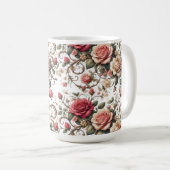 Rose Symphony Koffiemok (Voorkant rechts)