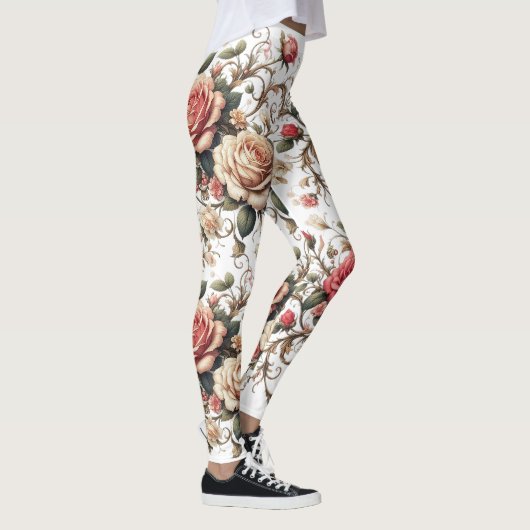 Rose Symphony Leggings (Rechts)