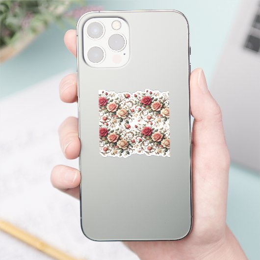 Rose Symphony Sticker (Telefoon)