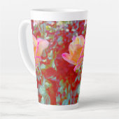 Rose Tall Latte Mug Latte Mok (Linkerhoek)