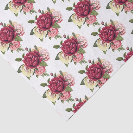 Rose Tissue Paper Tissuepapier (Detail)