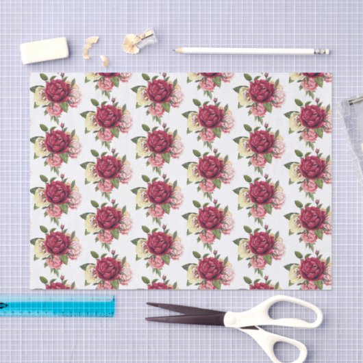 Rose Tissue Paper Tissuepapier (Craft)
