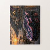 Rose Titanium — Luxury Pink Metallic Supercar Legpuzzel (Verticaal)