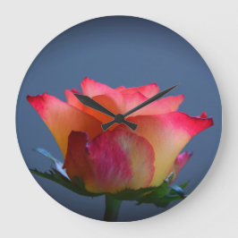 Rose Wall Clock Grote Klok