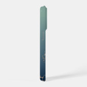 Rose Web Gradient Blue iPhone Hoesje (Rechterkant)