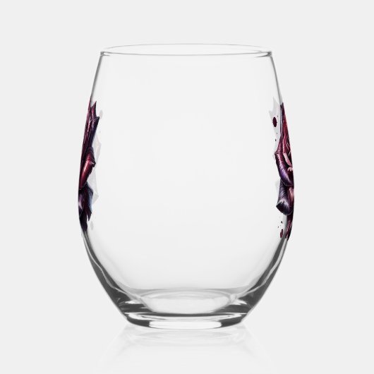 Rose Wijnglas Zonder Voet (Rechts)