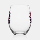 Rose Wijnglas Zonder Voet (Links)