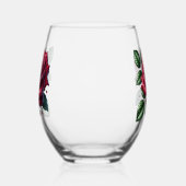 Rose Wijnglas Zonder Voet (Links)