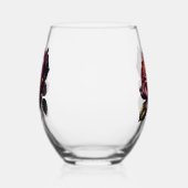 Rose Wijnglas Zonder Voet (Rechts)