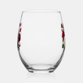 Rose Wijnglas Zonder Voet (Rechts)