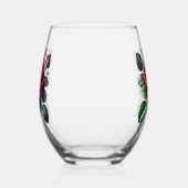 Rose Wijnglas Zonder Voet (Rechts)