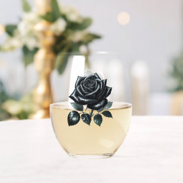 Rose Wijnglas Zonder Voet