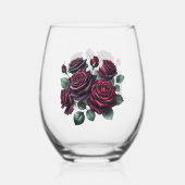 Rose Wijnglas Zonder Voet (Achterkant)