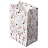 Rosé wijnliefhebber medium cadeauzakje (Voorkant Gekanteld)