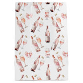 Rosé wijnliefhebber medium cadeauzakje (Achterkant)