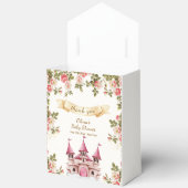 Rose Wildflower Fairytale Castle Baby Shower  Bedankdoosjes (Open)