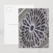 Rose window from the west facade, c.1270 briefkaart (Voorkant / Achterkant)