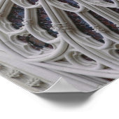 Rose window from the west facade, c.1270 poster (Hoek)