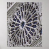 Rose window from the west facade, c.1270 poster (Voorkant)