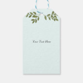 Rosé Wine Glass Vrijgezellenfeest Hartelijk dank Cadeaulabel (Achterkant)