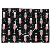 Rose Wine Pattern Groot Cadeauzakje (Achterkant)