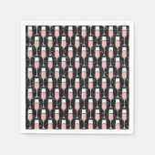 Rose Wine Pattern Servet (Voorkant)