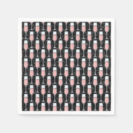 Rose Wine Pattern Servet