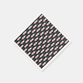 Rose Wine Pattern Servet (Hoek)