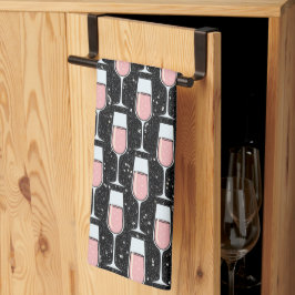 Rose Wine Pattern Theedoek