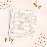 Rosé Wine Vrijgezellenfeest Napkins Servet<br><div class="desc">Deze leuke accessoire is perfect voor je feest als je het aanpast!</div>