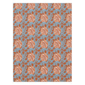 Rose With Warm Tones Of Orange And Rust Tafelkleed (Voorkant)