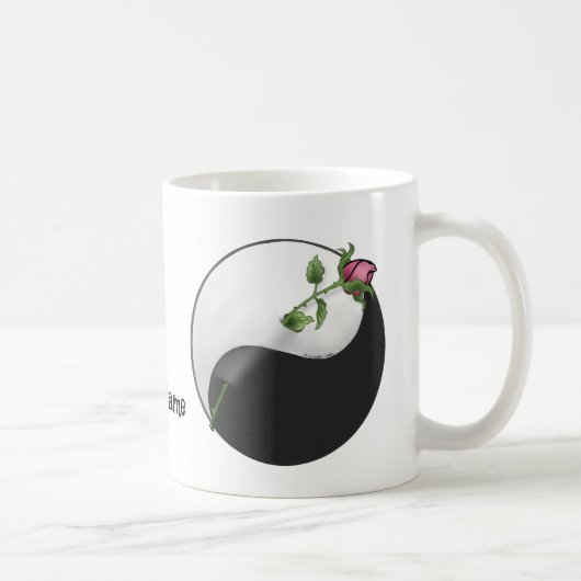 Rose Yin Yang mokken (Rechts)