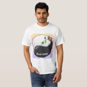 Rose Yin Yang T-shirt (Voorkant volledig)