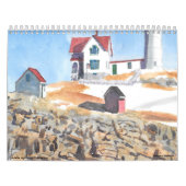 Roseann Meserve Maine Waterverf Agenda Kalender (Hoes)