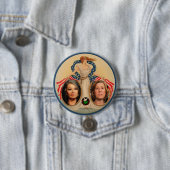 Roseanne Barr/Cindy Sheehan 2012 Ronde Button 7,6 Cm (In situ)