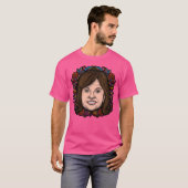 Roseanne Barr (gebloemd) T-shirt (Voorkant volledig)