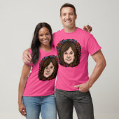 Roseanne Barr (gebloemd) T-shirt (Unisex)