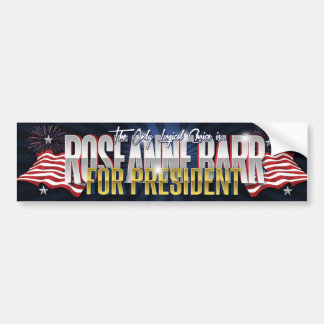 RoseAnne Barr voor President Bumpersticker