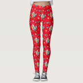 Roseanne Chicken - Funny Roseanne Rooster and Egg Leggings (Voorkant)