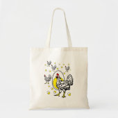 Roseanne Chicken Tote Bag (Voorkant)