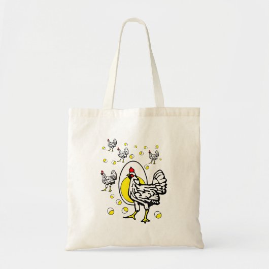 Roseanne Chicken Tote Bag (Voorkant)