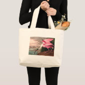 Roseate Spoonbill Audubon Bird Wildlife Grote Tote Bag (Voorkant (product))