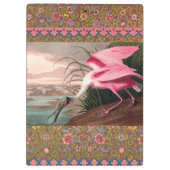 Roseate Spoonbill Audubon Bird Wildlife Klembord (Achterkant)