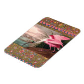 Roseate Spoonbill Audubon Bird Wildlife Magneet (Linkerzijde)
