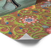 Roseate Spoonbill Audubon Bird Wildlife Poster (Hoek)