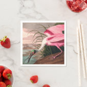 Roseate Spoonbill Audubon Bird Wildlife Servetten (Insitu)