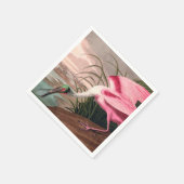 Roseate Spoonbill Audubon Bird Wildlife Servetten (Hoek)