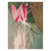 Roseate Spoonbill Birds of America Audubon Print Tafelkleed (Voorkant)
