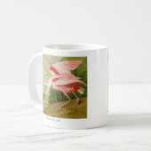 Roseate Spoonbill Coffee Mok (Voorkant links)