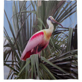 Roseate Spoonbill douchegordijn